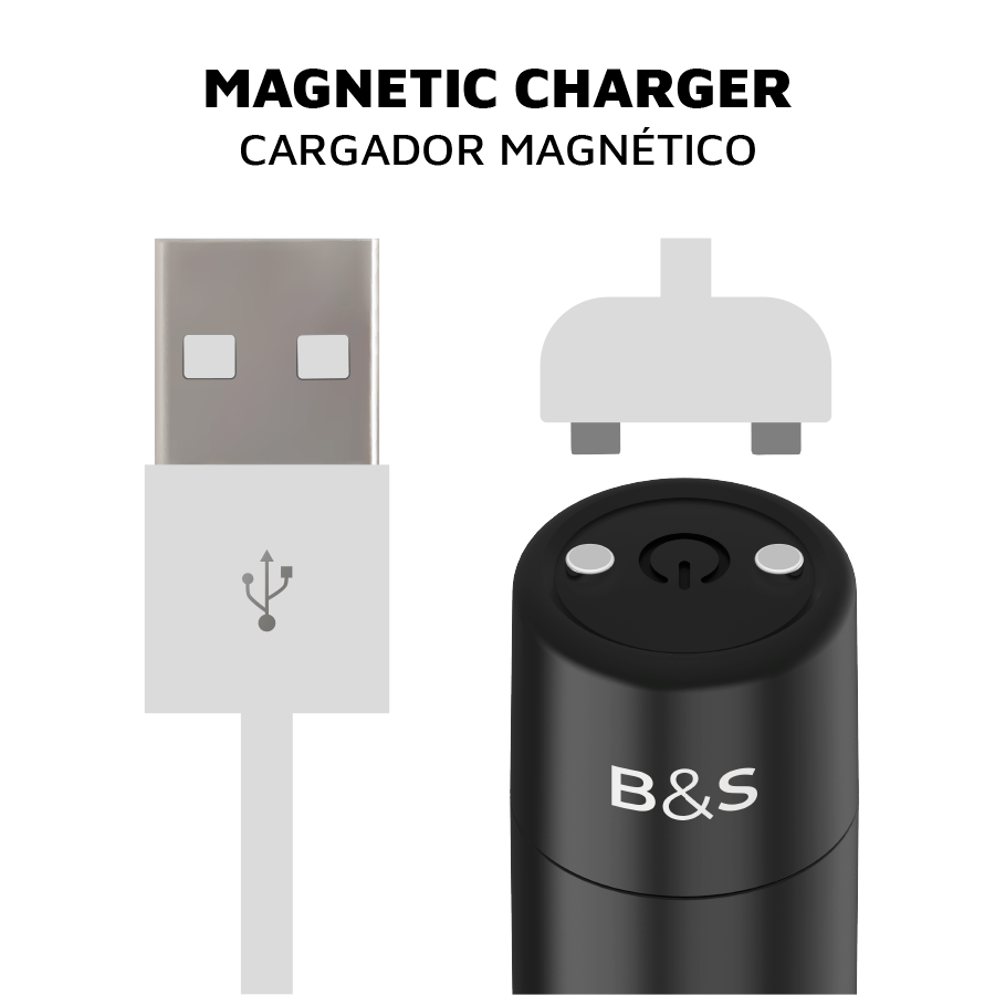 BLACKSILVER – BALLE MAGNÉTIQUE VIBRANTE NOIRE KERNEX 2