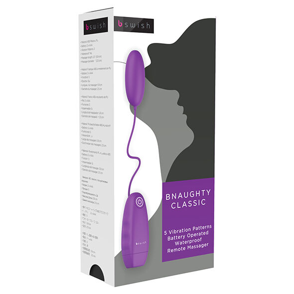 B SWISH – BNAUGHTY CLASSIC BULLET VIBRANT VIOLET