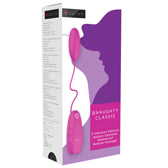 B SWISH – BNAUGHTY CLASSIC BULLET VIBRANT CERISE
