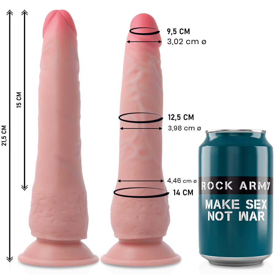 ROCKARMY – CRUSADER DOUBLE DENSITÉ 21.5 CM -O- 4.46 CM