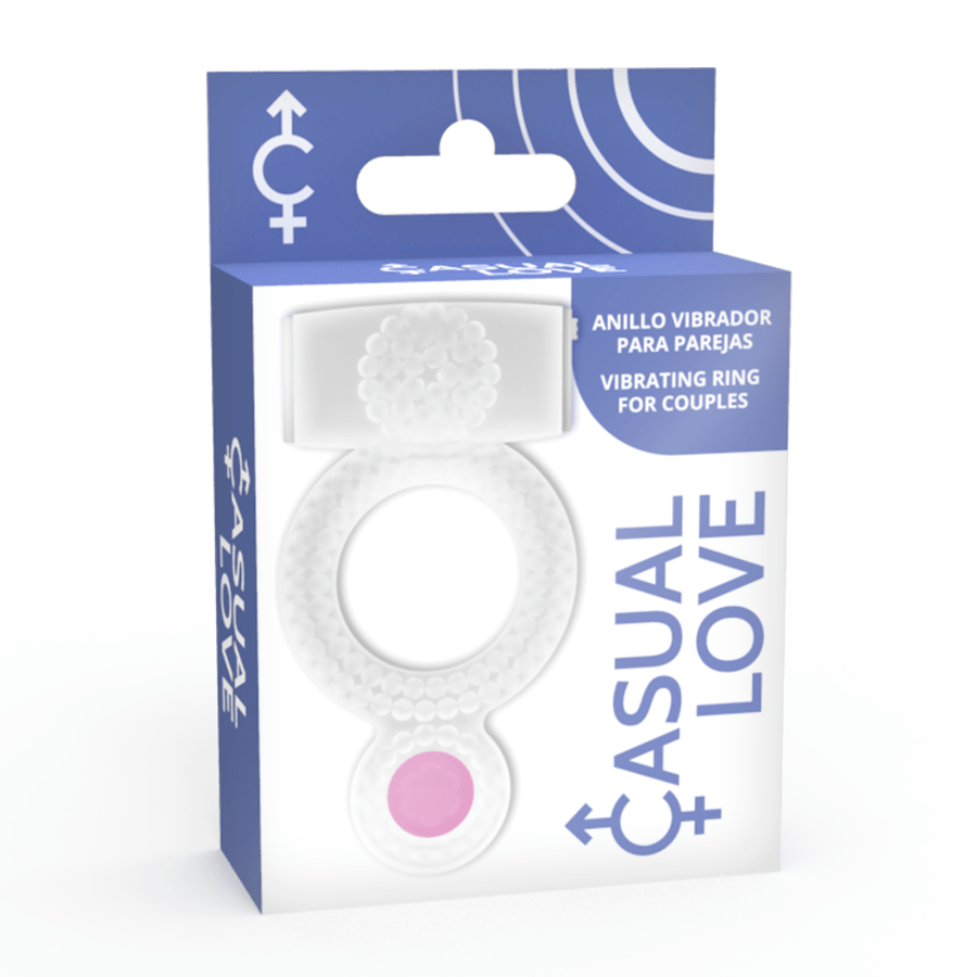 CASUAL LOVE – BAGUE TRANSPARENTE DOUBLE PLAISIR