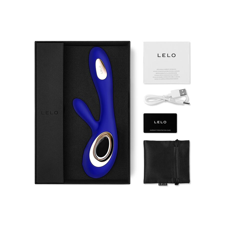 LELO – SORAYA WAVE VIBRATEUR RABBIT BLEU NUIT