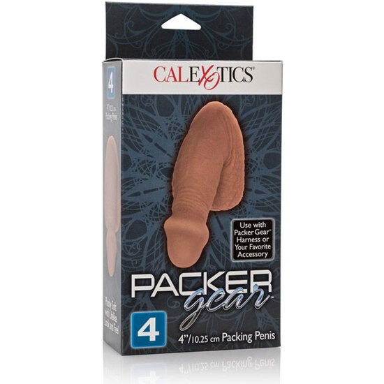 CALEXOTICS – EMBALLAGE PÉNIS BRUN 12.75 CM