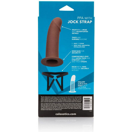 CALEXOTICS – PPA AVEC JOCK STRAP MARRON