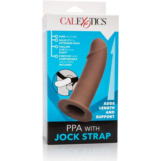 CALEXOTICS – PPA AVEC JOCK STRAP MARRON