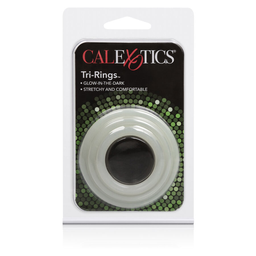 CALEXOTICS – LES TRI-ANNEAUX BRILLENT DANS LE NOIR