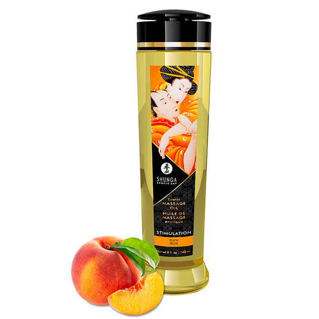 SHUNGA – HUILE DE MASSAGE ÉROTIQUE STIMULANTE 240 ML