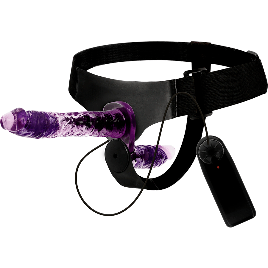 HARNESS ATTRACTION – RODNEY VIBRATEUR DOUBLE PENETRACI N 18 CM -O- 3.5 CM