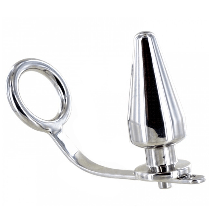METAL HARD – ANNEAU EN ACIER AVEC PLUG ANAL 45 X 50MM