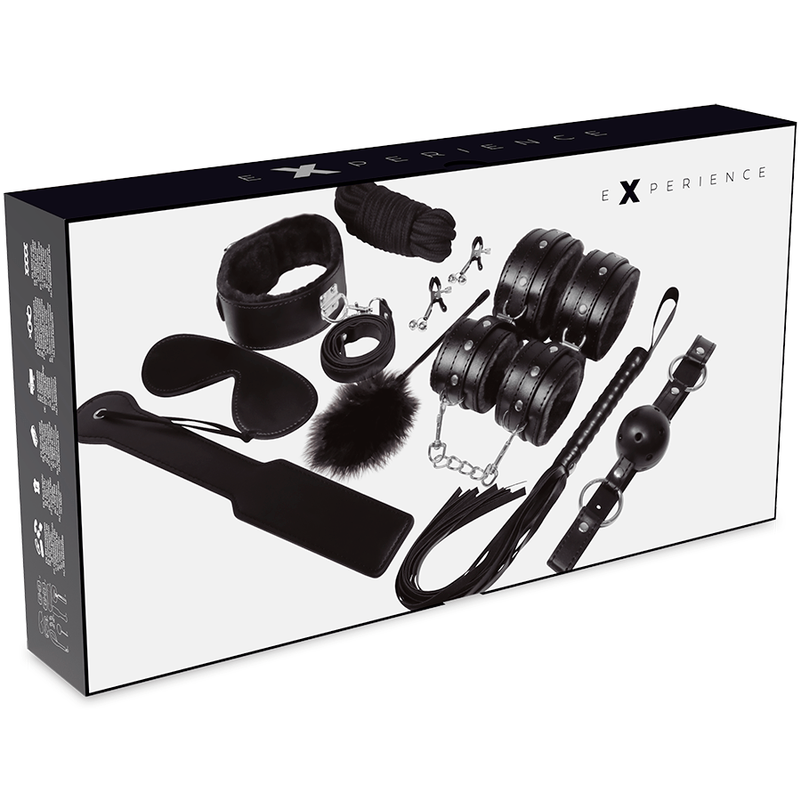 EXPERIENCE – KIT FÉTICHE BDSM SÉRIE NOIRE