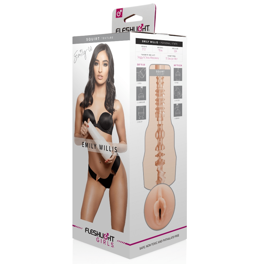 FLESHLIGHT GIRLS – EMILY WILLIS GICLER LE VAGIN