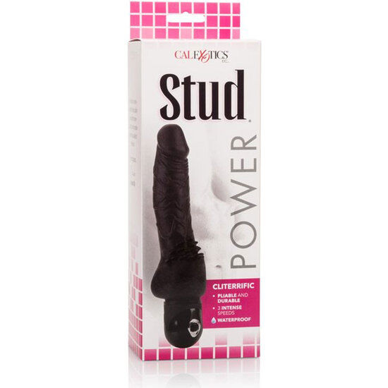 CALEXOTICS – VIBRATEUR NOIR POWER STUD CLITERRIFIC
