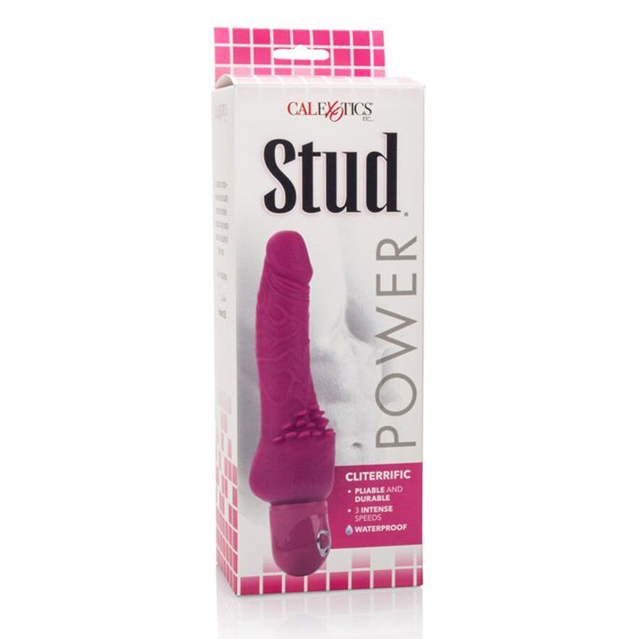 CALEXOTICS – VIBRATEUR ROSE POWER STUD CLITERRIFIC