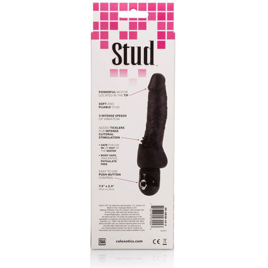 CALEXOTICS – VIBRATEUR NOIR POWER STUD CLITERRIFIC