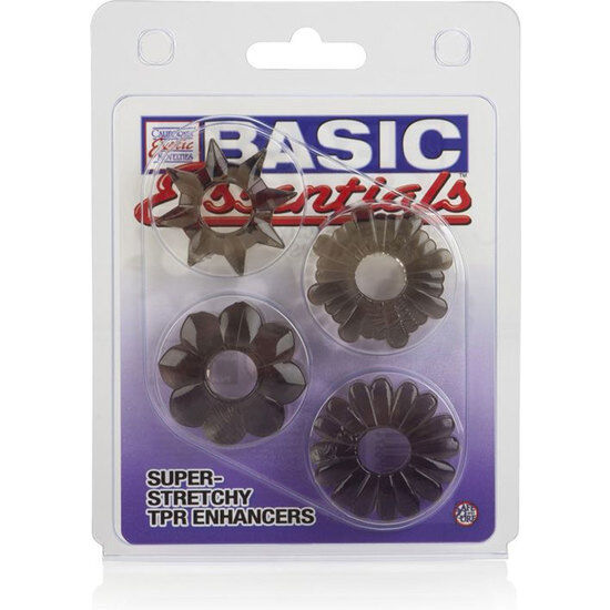 CALEXOTICS – PAQUET DE 4 ESSENTIELS DE BASE
