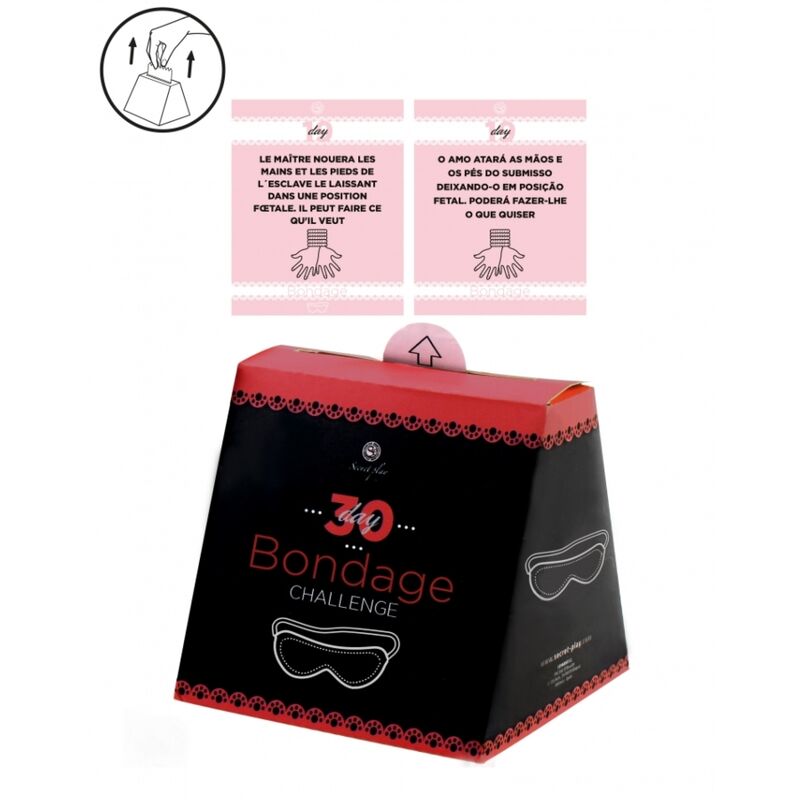SECRETPLAY – CHALLENGE 30 JOURS DE BONDAGE (FR/PT)