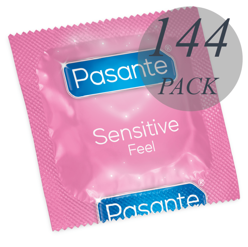 PASANTE – PRÉSERVATIFS ULTRAFINS SENSIBLES 144 UNITÉS