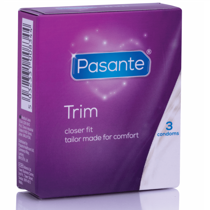 PASANTE – PRÉSERVATIF THIN TRIM MS THIN  PARTIR DE 3 UNITÉS