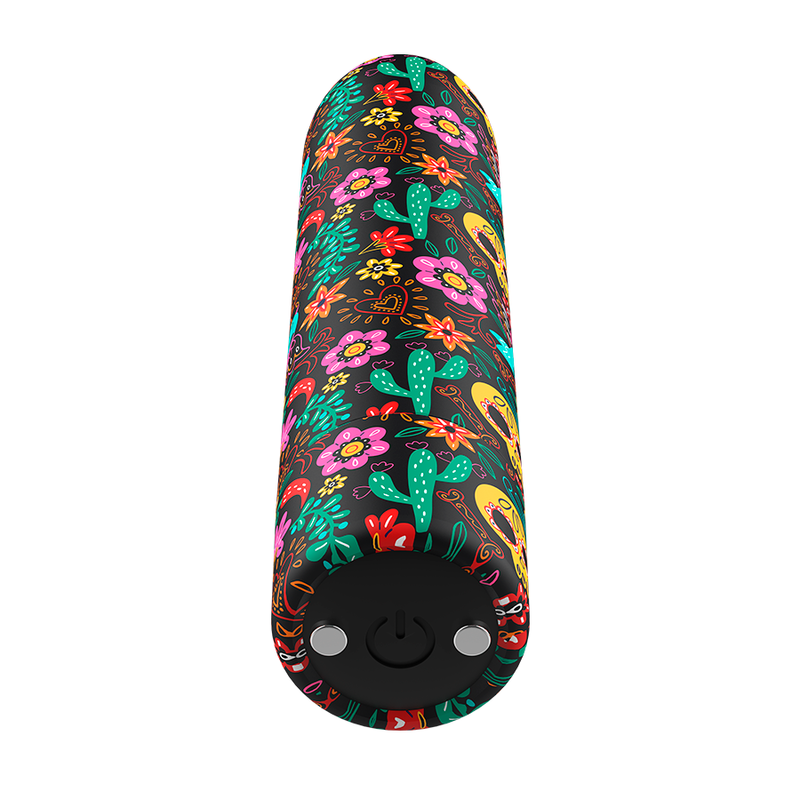 CUSTOM BULLETS – BULLETS PERSONNALISÉS RECHARGEABLE FLORAL 10 INTENSITIES