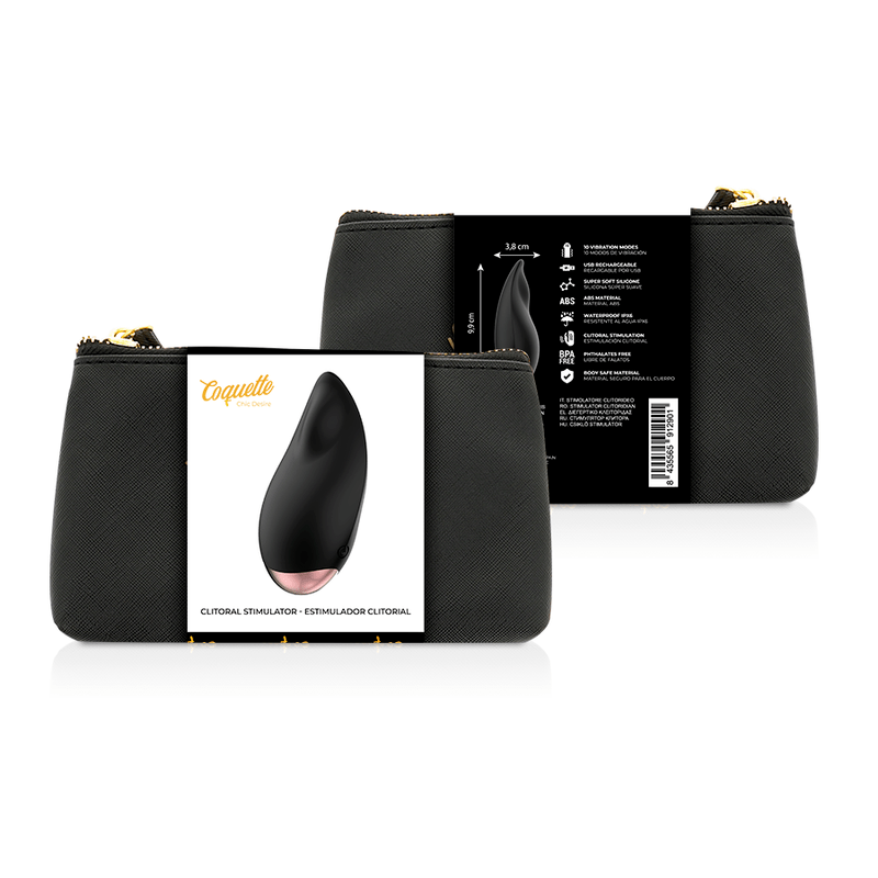 COQUETTE CHIC DESIRE – STIMULATEUR CLITORIAL NOIR / OR