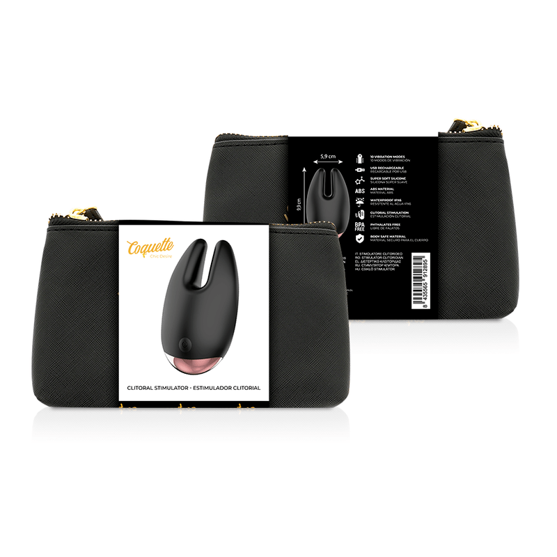 COQUETTE CHIC DESIRE – STIMULATEUR CLITORIAL NOIR / OR