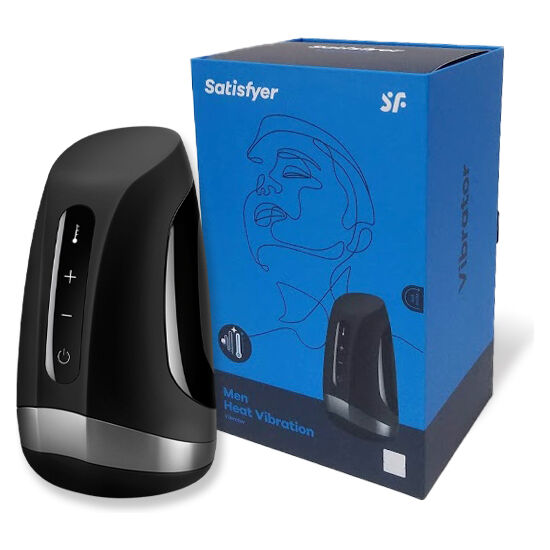 SATISFYER – MEN MASTURBATEUR CHALEUR VIBRATION