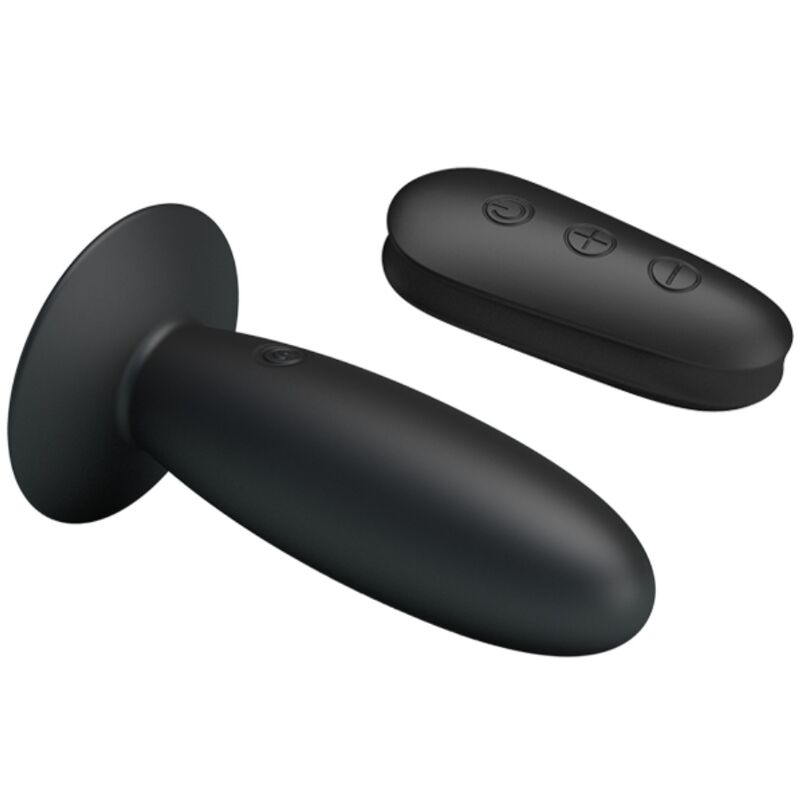 MR PLAY – PLUG ANAL AVEC TÉLÉCOMMANDE VIBRATION NOIRE