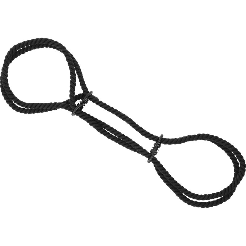 DARKNESS – MENOTTES EN CORDE OU MENOTTES DE CHEVILLE 100% COTON