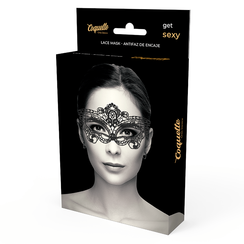 COQUETTE CHIC DESIRE – MASQUE FINE DENTELLE NOIRE