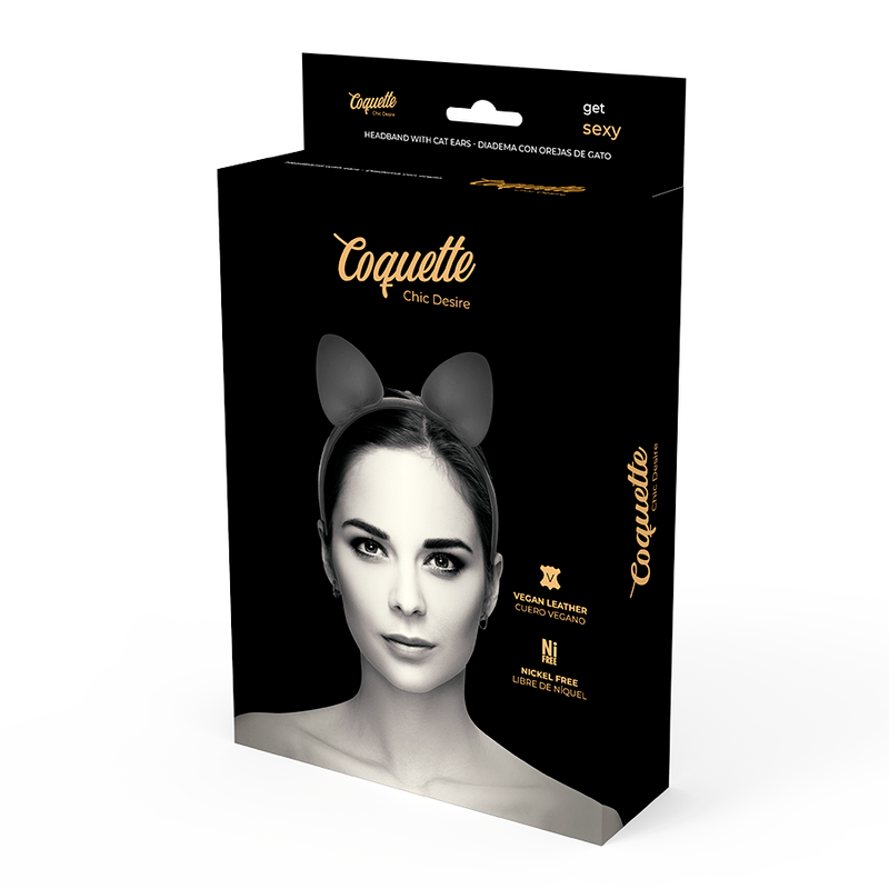 COQUETTE CHIC DESIRE – SERRE-TÊTE AVEC OREILLES DE CHAT
