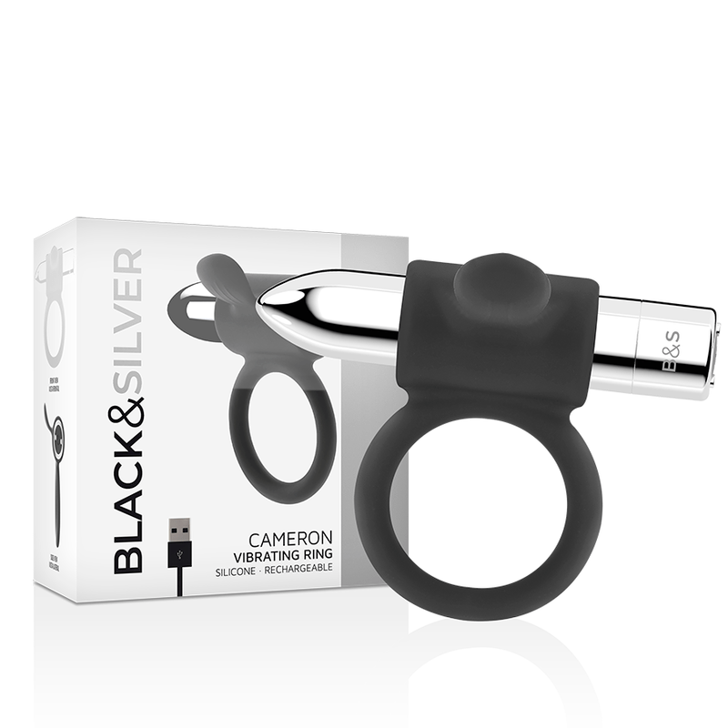 BLACKSILVER – BAGUE RECHARGEABLE CAMERON ARGENT