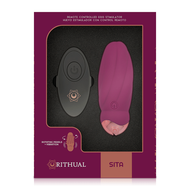RITHUAL – SITA EGG TÉLÉCOMMANDE ROTATION DES BILLES + VIBRATION