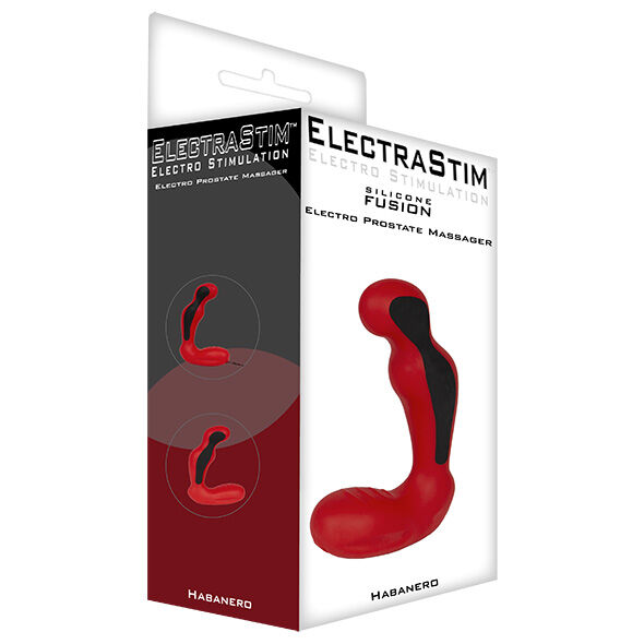 ELECTRASTIM – MASSEUR DE PROSTATE HABANERO SILICONE FUSION