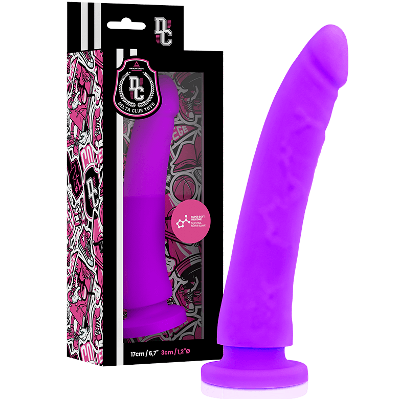 DELTA CLUB – TOYS GODE MÉDICAL LILAS SILICONE 17 CM -O- 3 CM