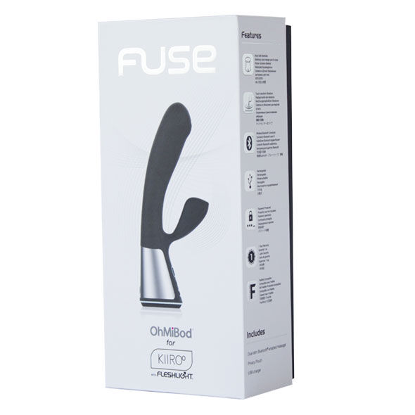 KIIROO – OHMIBOD FUSE APP TÉLÉCOMMANDE NOIR