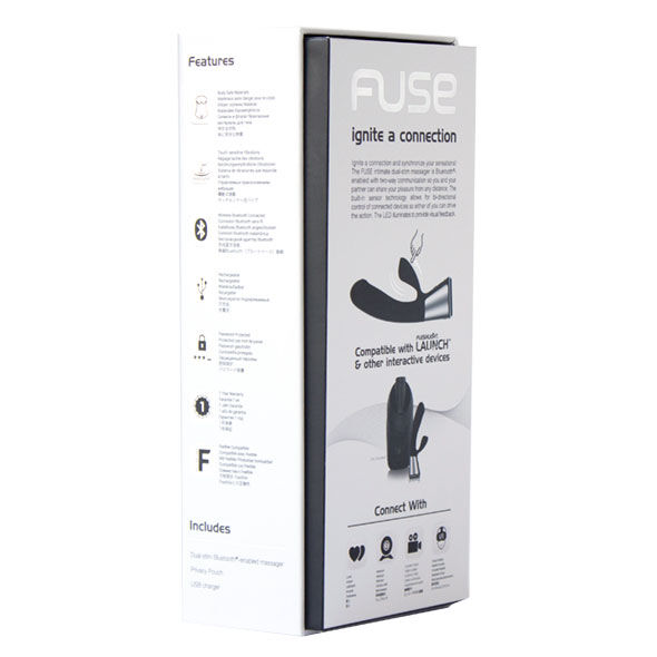 KIIROO – OHMIBOD FUSE APP TÉLÉCOMMANDE NOIR