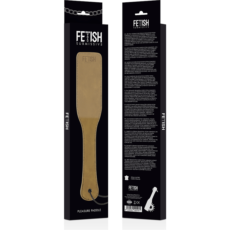 FETISH SUBMISSIVE ORIGIN – FOUET EN CUIR VEGAN