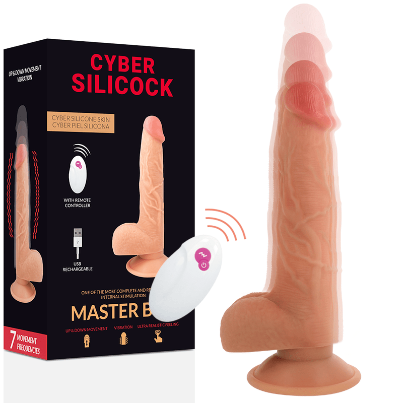 CYBER SILICOCK – TÉLÉCOMMANDE RÉALISTE MASTER BEN 23.88 CM -O- 4.3 CM
