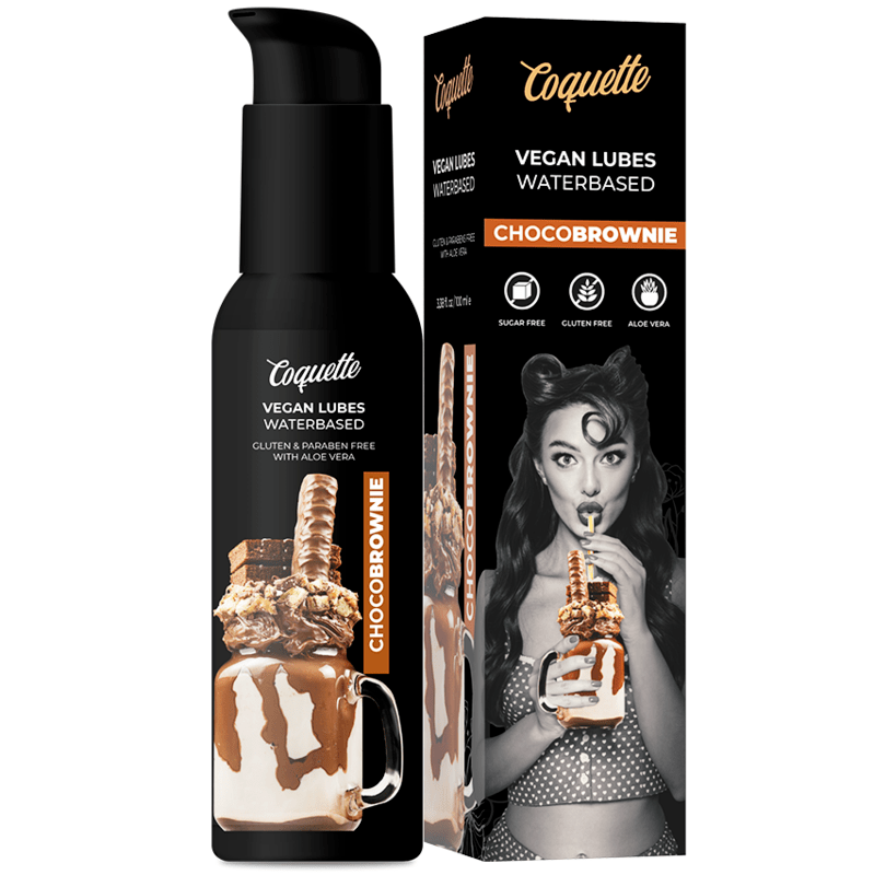COQUETTE CHIC DESIRE – LUBRIFIANT VÉGÉTALIEN CHOCOBROWNIE PREMIUM EXPERIENCE 100ML