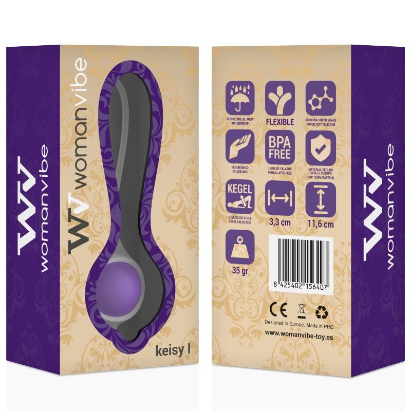 WOMANVIBE – FEMME VIBE KEISY I BALL GEISHA SILICONE