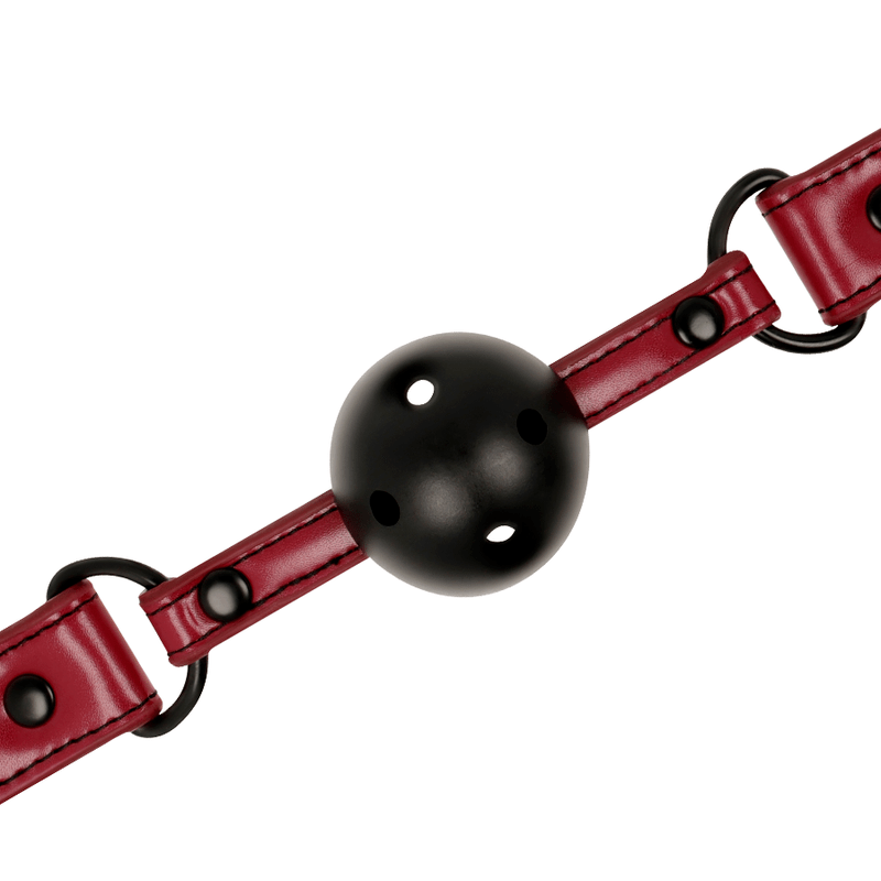 FETISH SUBMISSIVE DARK ROOM – BÂILLON RESPIRANT