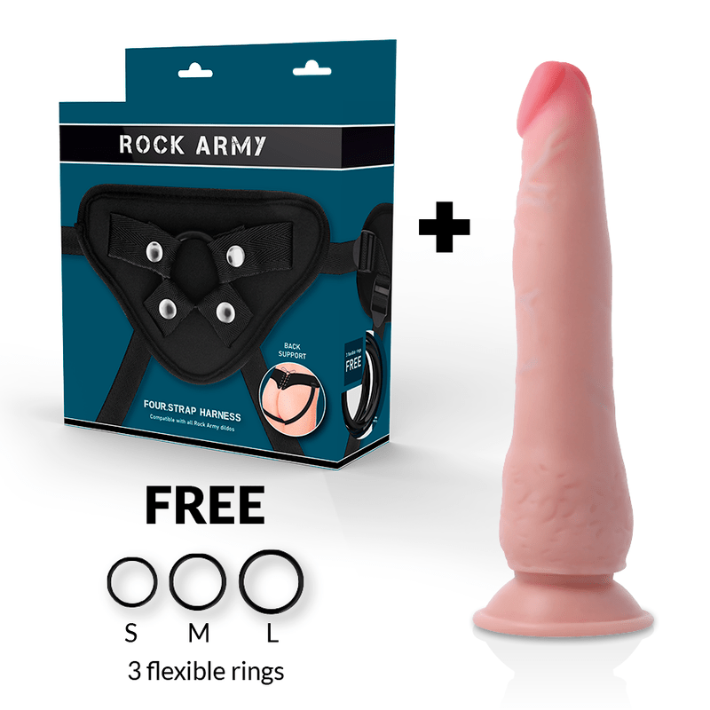 ROCKARMY – HARNAIS + CRUSADER DOUBLE DENSITÉ 21.5 CM -O- 4.46 CM