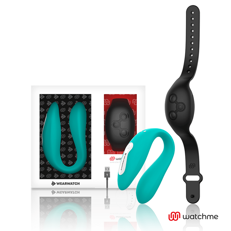 WEARWATCH – VIBRATEUR DOUBLE TECHNOLOGIE WATCHME AIGUE-MARINE / JET