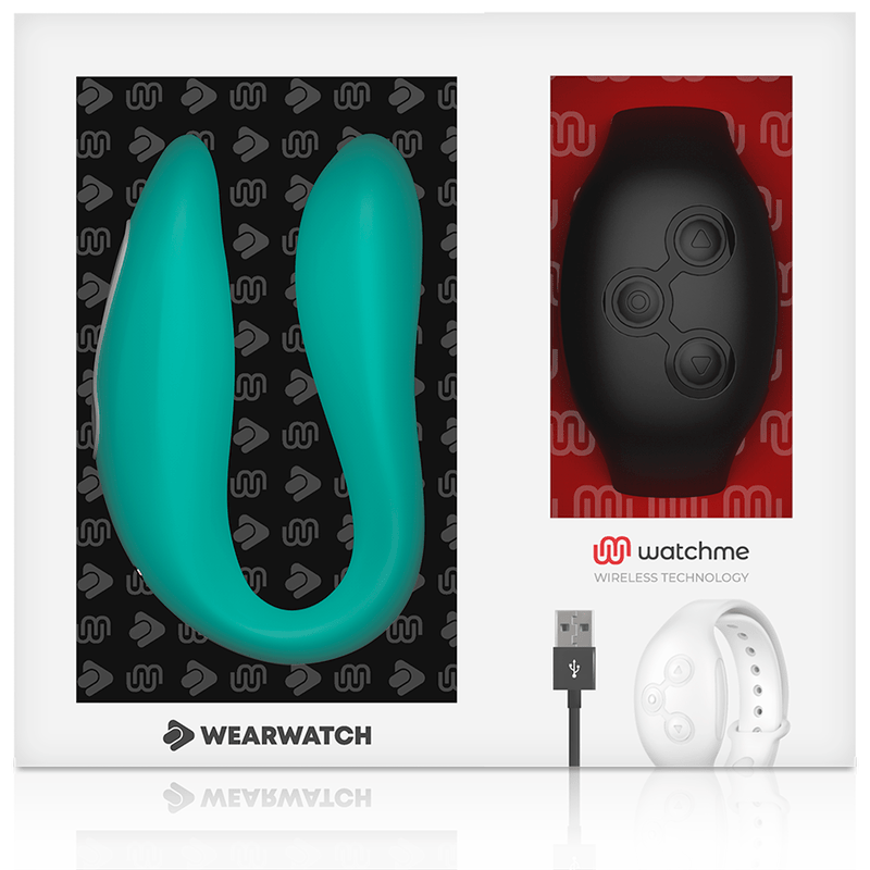 WEARWATCH – VIBRATEUR DOUBLE TECHNOLOGIE WATCHME AIGUE-MARINE / JET