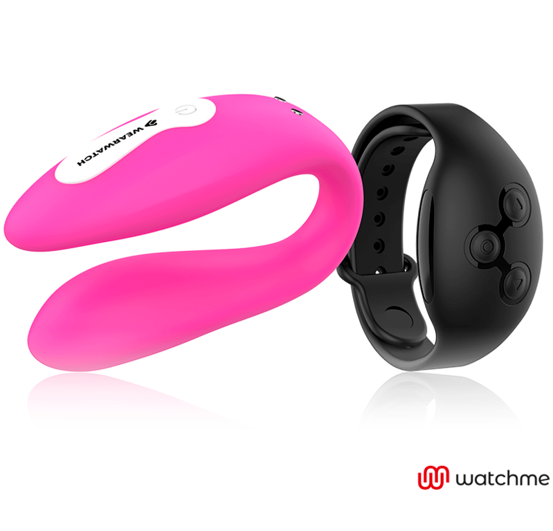 WEARWATCH – VIBRATEUR DOUBLE TECHNOLOGIE WATCHME FUCHSIA/AZABACHE