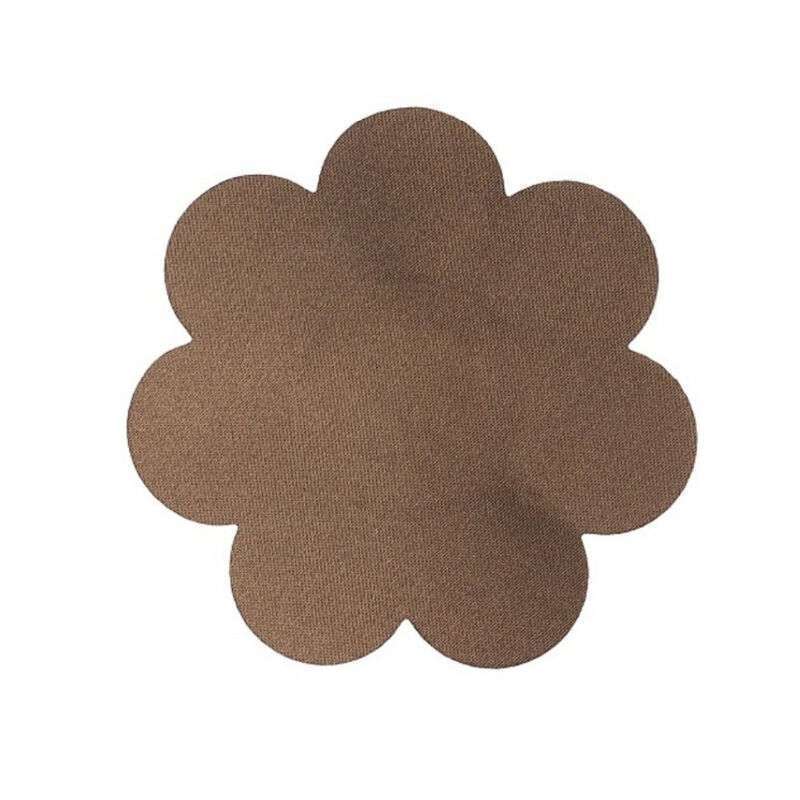 BYE-BRA – BODY TAPE 5 M X 6,5 CM + 3 PAIRES DE CACHE-MATIN MARRON
