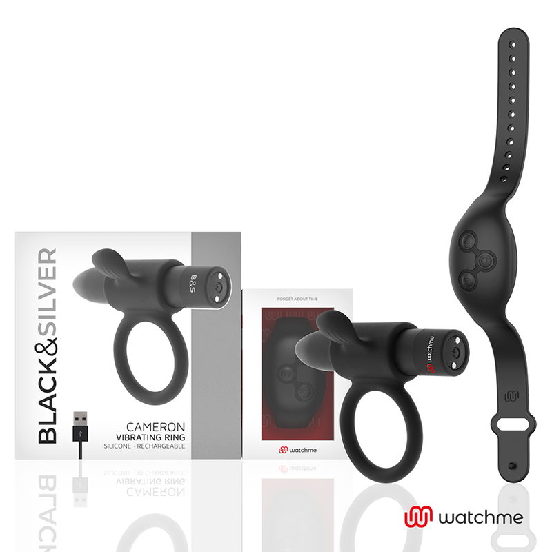 BLACKSILVER – COCKRING À TÉLÉCOMMANDE CAMERON WATCHME