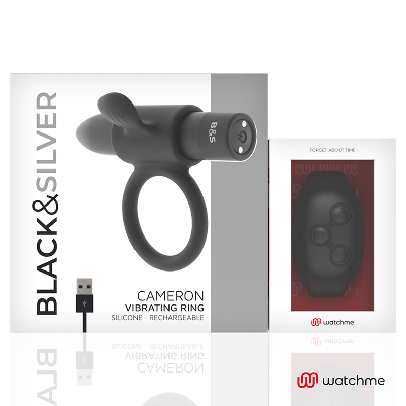 BLACKSILVER – COCKRING À TÉLÉCOMMANDE CAMERON WATCHME