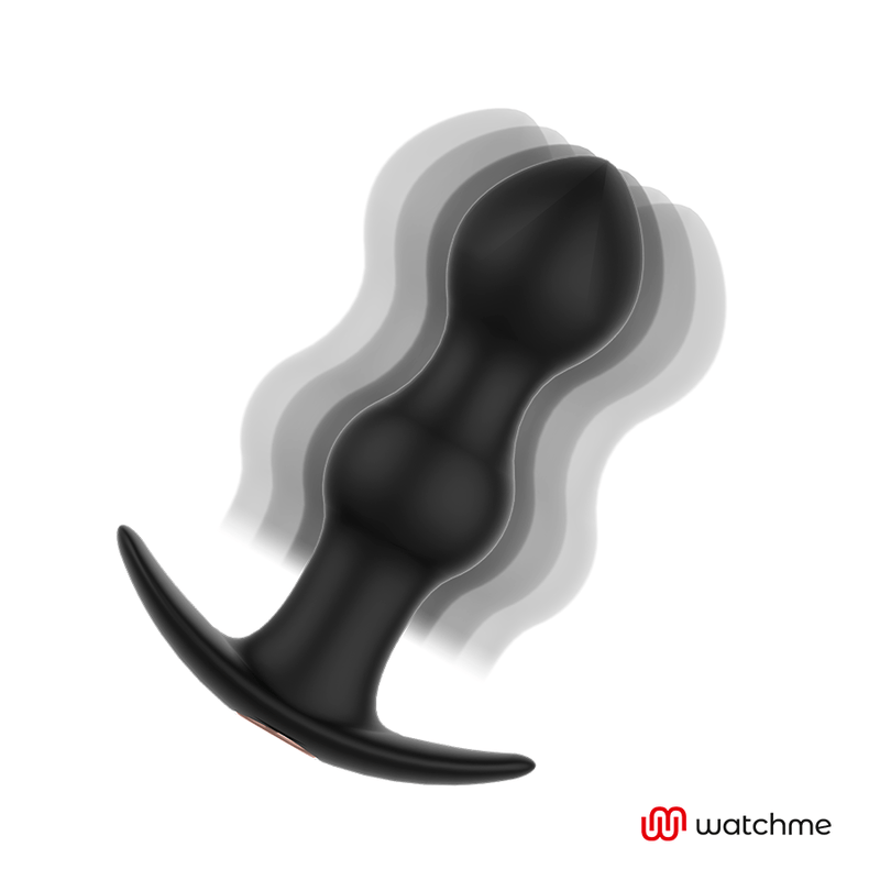 ANBIGUO – WATCHME TÉLÉCOMMANDE PLUG VIBRATEUR ANAL TIBERIO