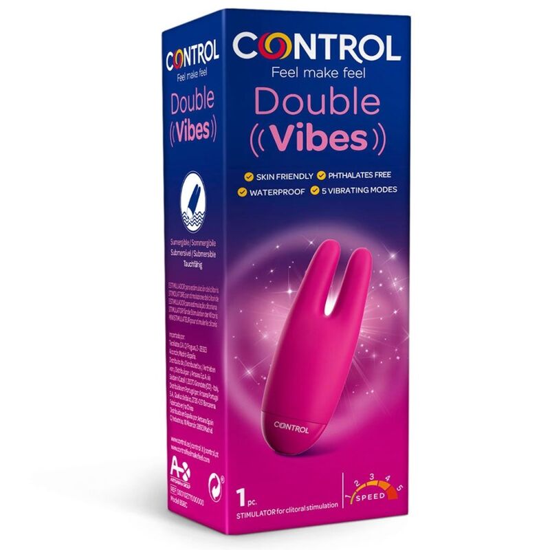 CONTROL – STIMULATEUR DOUBLE VIBES